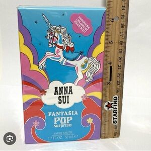 Anna Sui Colorful Unicorn Fantasia Pop Box - Blue, Purple, Pink, Yellow